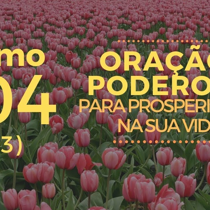 Salmo Ora O Poderosa Para Prosperidade Na Sua Vida