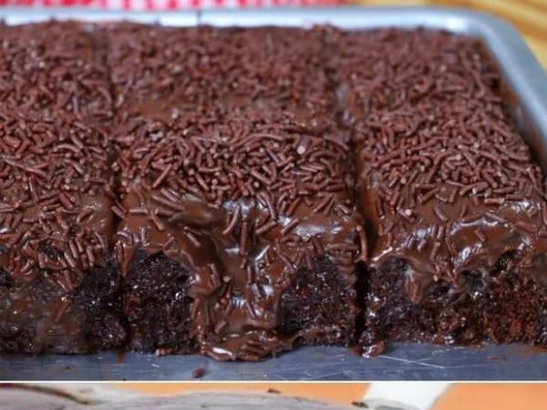 Bolo De Chocolate Molhadinho Uma Del Cia Irresist Vel Receitas Virais