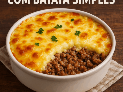 Escondidinho de Carne Moída com Batata Simples Sabor de Casa e Economia no Prato