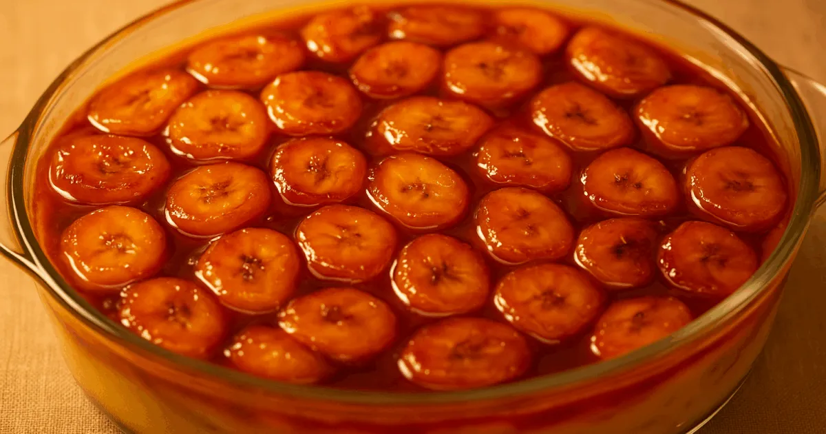 Banana Caramelizada na Travessa - Você Nunca Comeu Nada Igual!