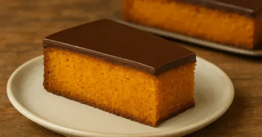 Bolo de cenoura perfeito da Dona Nelma, fica divino