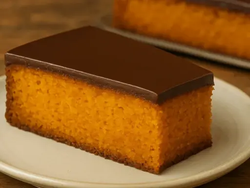 Bolo de cenoura perfeito da Dona Nelma, fica divino