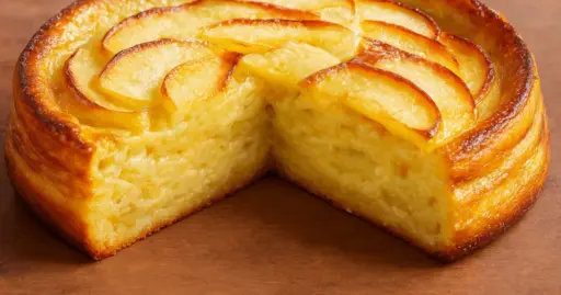 Bolo de maçã super cremoso! Bolo em 5 minutos