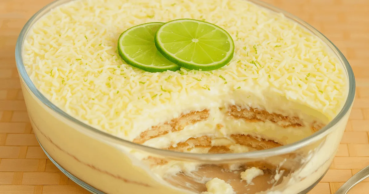 Pavê de Limão - A Sobremesa Refrescante que Conquista Todos os Paladares