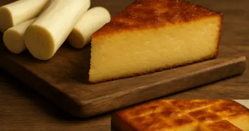 olo Cremoso de Mandioca — A Alma da Cozinha Brasileira em Forma de Afeto